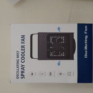 Oscillating Misting Fan, New in Box